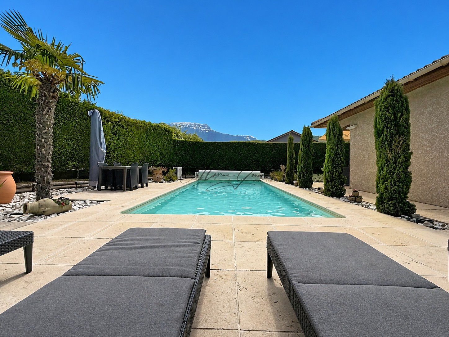 Maison plain-pied 4 chambres avec piscine — Photo 4